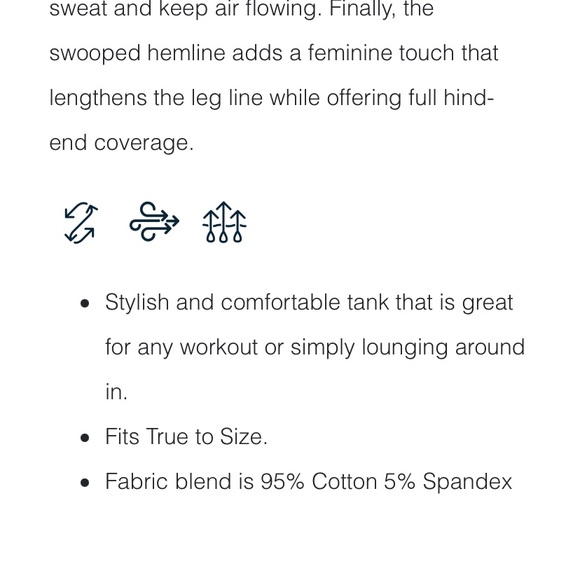 Black and gold kettle moon tank. Never worn. - Picture 5 of 5